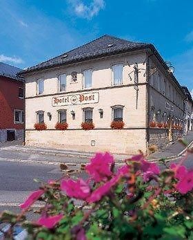Hotel Post Nordhalben Exterior foto